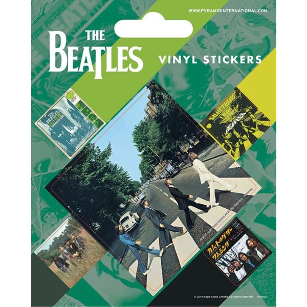 Vinyl Sticker Pack - Klistermärken - The Beatles (Abbey Road) Multicolor