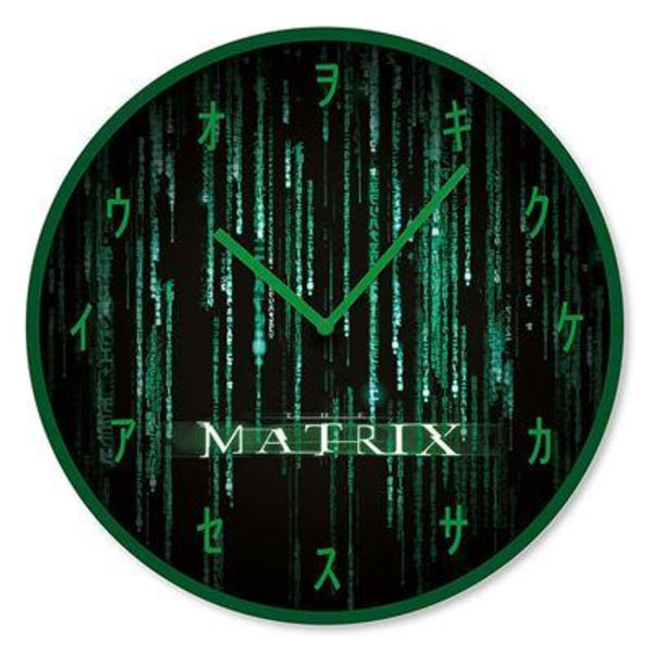 Klocka - The Matrix multifärg
