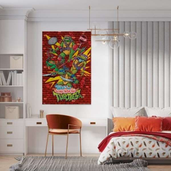 Poster - NINJA TURTLES multifärg