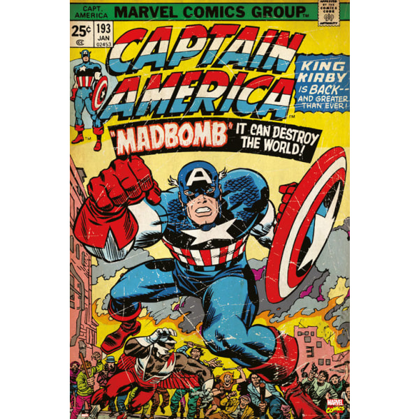 Marvel - Captain America Multicolor