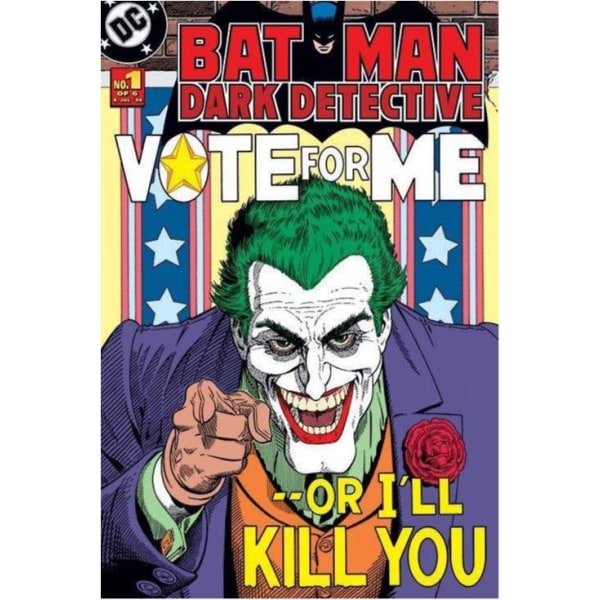 Plakat - Batman - Joker - Stem på mig Multicolor