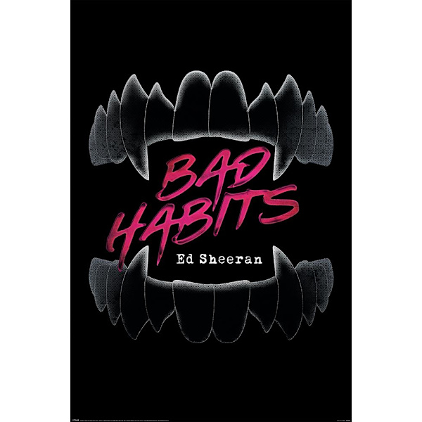 Ed Sheeran (Bad Habits) Multicolor