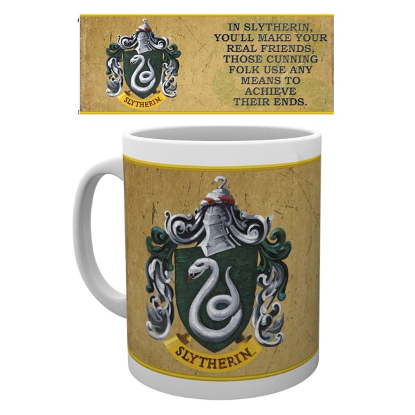 Harry Potter - Slytherin Characteristics - Mugg Multicolor