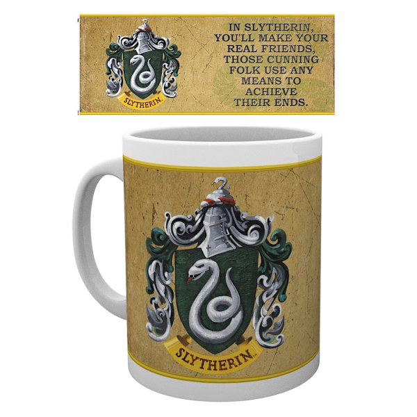 Harry Potter - Slytherin Characteristics - Mugg multifärg