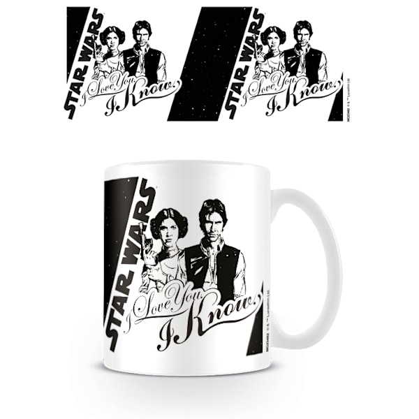 Star Wars - I Love You - Mugg Multicolor