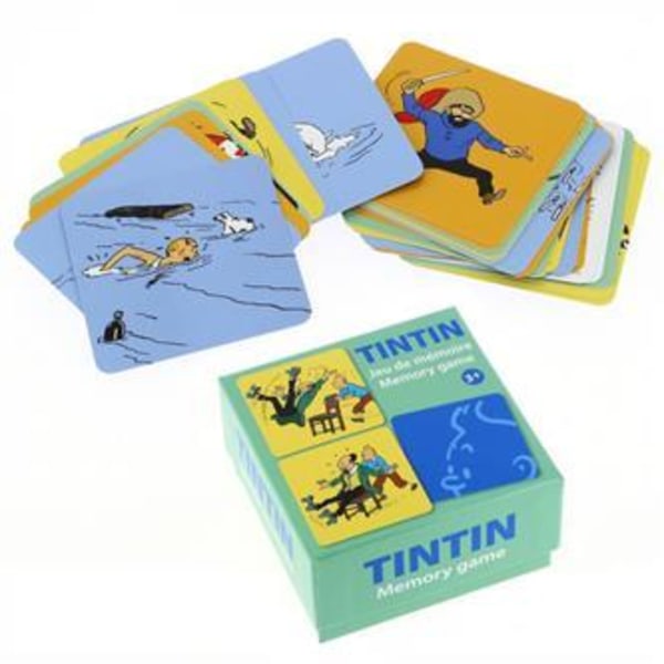 Tintin - Memoryspel  Action multifärg
