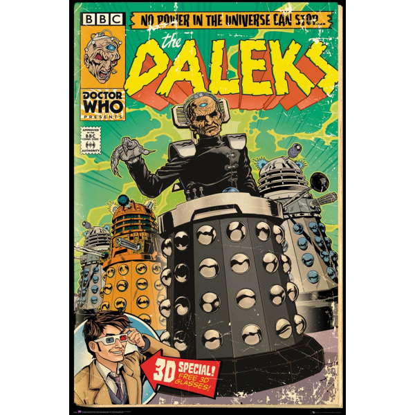 Doctor Who - Daleks tegneserie Multicolor
