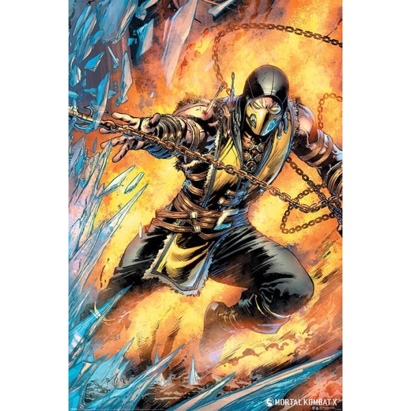 Mortal Kombat (Scorpion) Multicolor