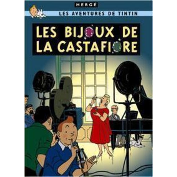 Poster - Tintin Les Bijoux de la Castafiore -Castafiores juveler multifärg