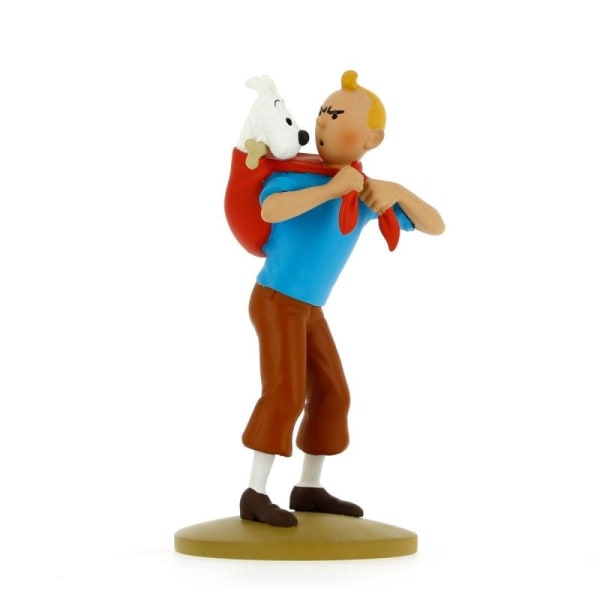 Tintin - Statyett - Tintin med Milou på ryggen multifärg
