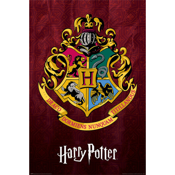Harry Potter - Hogwarts School Crest Multicolor