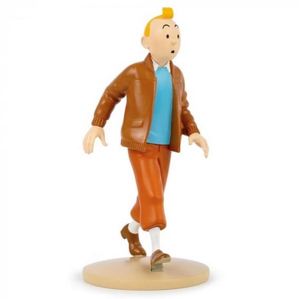Tintin - Statyett - Tintin med flygjacka multifärg