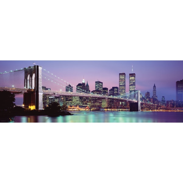 New York - Skyline Twin Towers Multicolor