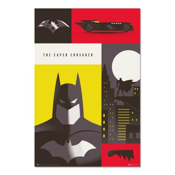 BATMAN - 100 YEARS WB multifärg
