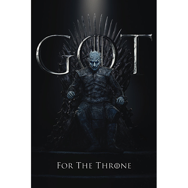 Game of Thrones - The Night King For The Throne multifärg