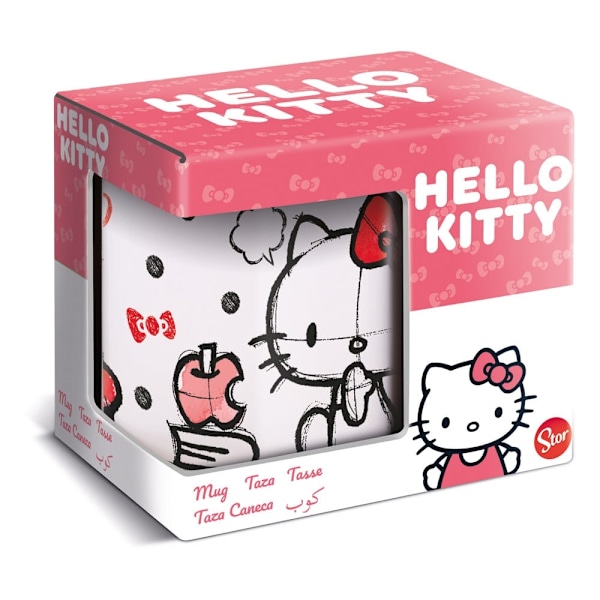 Sanrio - Hello Kitty Kitty - Apple - Mugg Multicolor
