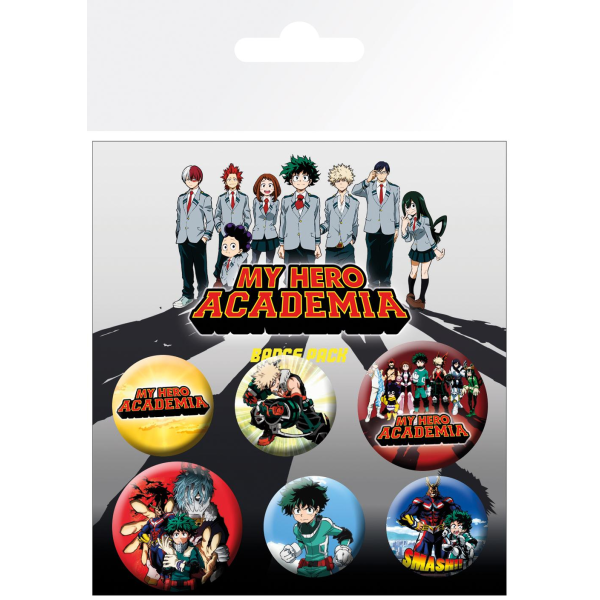 Badge Pack - My Hero Academia  Mix Multicolor