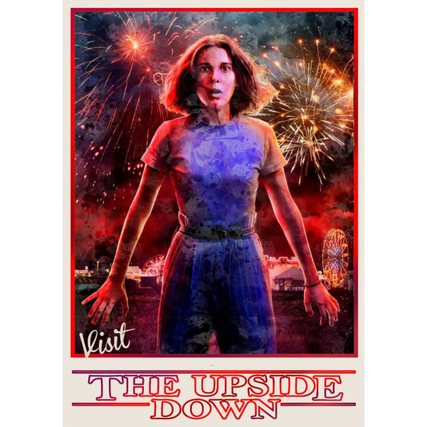 A3 Print - Stranger Things - Eleven Multicolor
