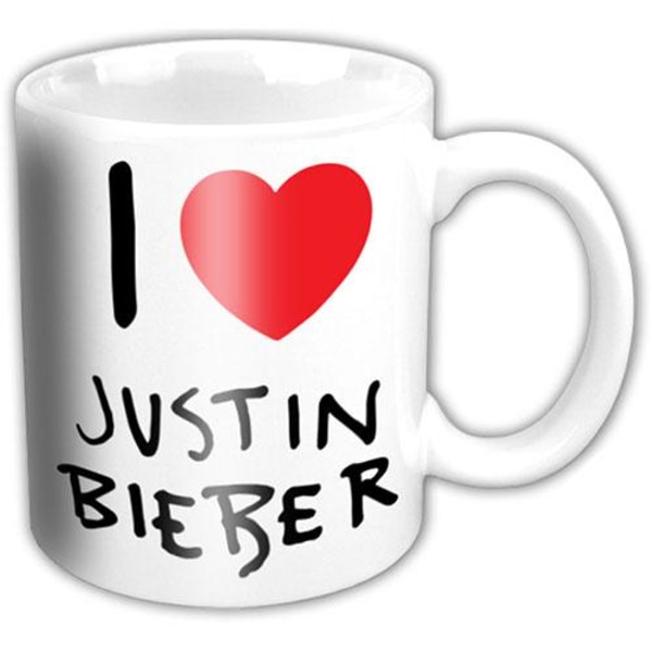 Justin Bieber - I Love JB - Mugg multifärg