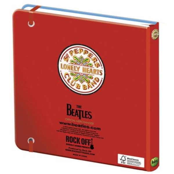 Anteckningsbok - The Beatles - Sgt Pepper multifärg