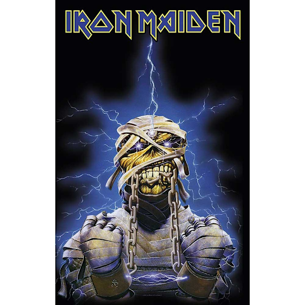 Posterflagga - Iron Maiden - Powerslave multifärg