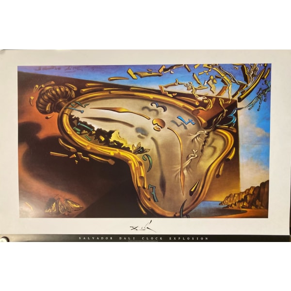 Dalì - Clock Explosion Multicolor