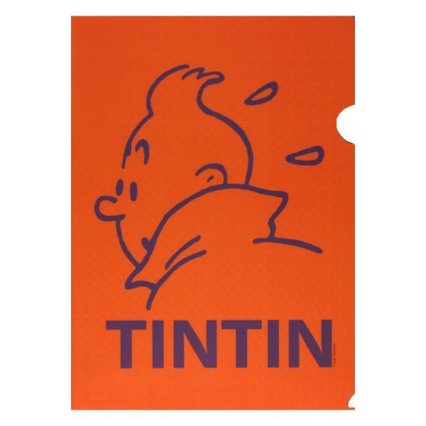 Tintin - Plastficka A4 - Orange Multicolor