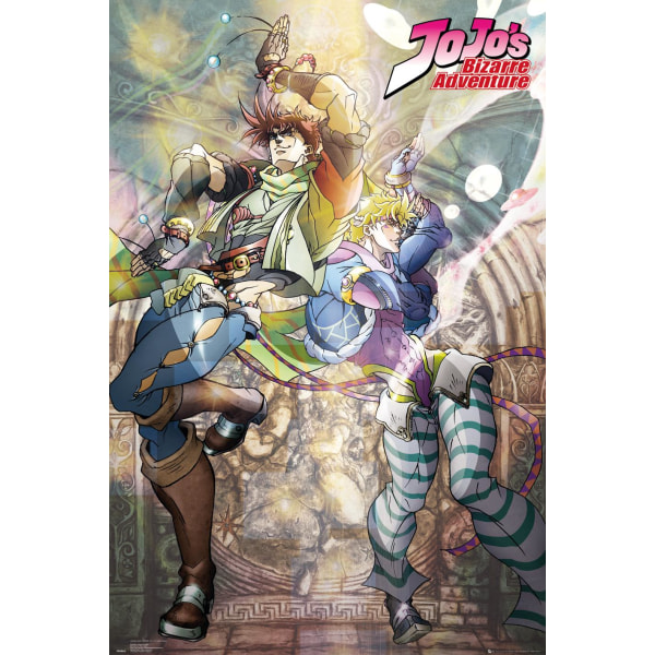 Jojos Bizarre Adventure - Joseph and Ceasar Multicolor