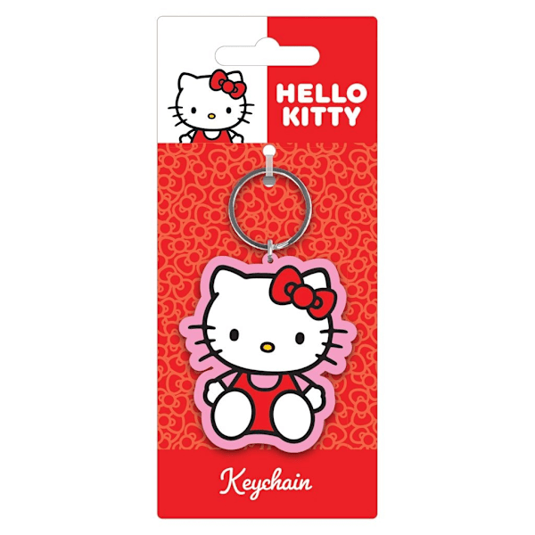 Nyckelring - HELLO KITTY (POSE) PVC KEYCHAIN Multicolor