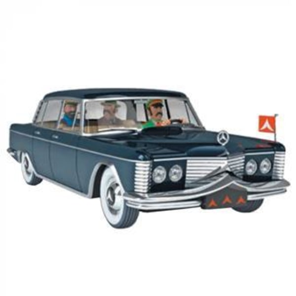 Tintin - 1:24 Modellbil 64 - Officiel Mercedes 600 multifärg