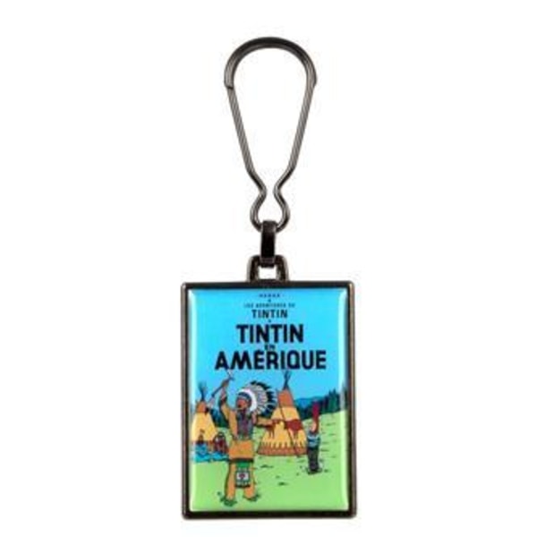 Tintin - Nyckelring Amerika 1 Multicolor