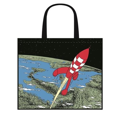 Tintin - Påse i plast - Månen multifärg