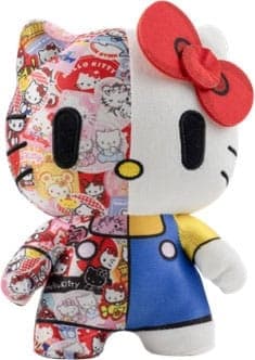 Sanrio DZNR Plush Figure Hello Kitty 50th Anniversary Edition 18 cm multifärg