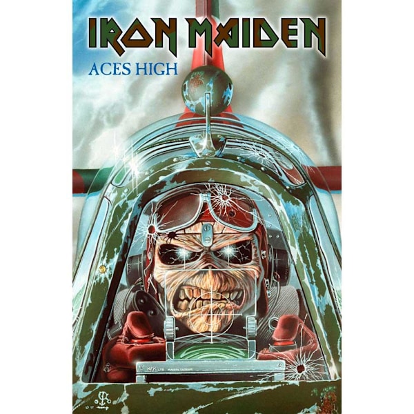 Posterflagga - Iron Maiden - Aces High Multicolor