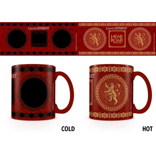 Mugg - Game of Thrones - Lannister Multicolor