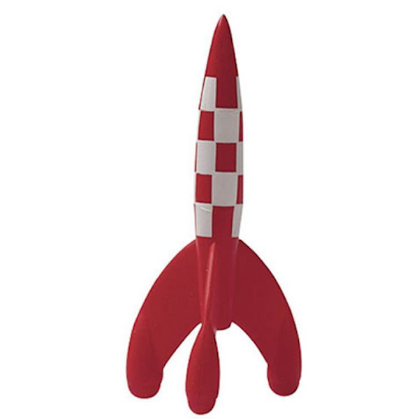 Tintin - PVC - Klassisk Raket Multicolor