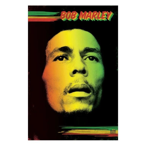 Bob Marley - Face Multicolor