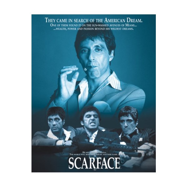 Scarface - Blue Multicolor