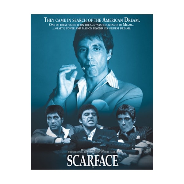 Scarface - Blue multifärg