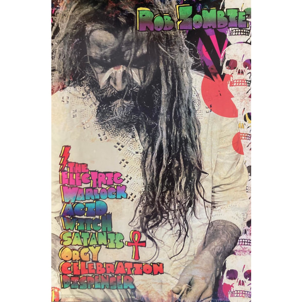 Rob Zombie - The Electric Warlock Acid multifärg