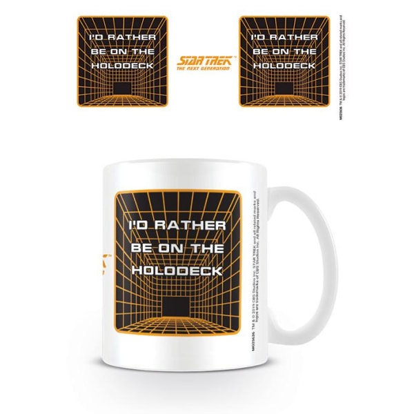 Star Trek - The Next Generation - Holodeck - Mugg Multicolor