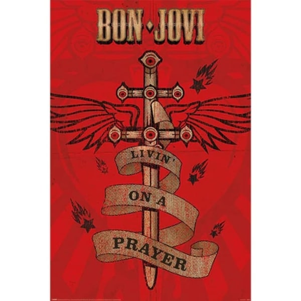 Bon Jovi - Livin' On A Prayer Multicolor