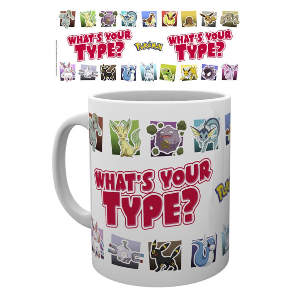 Pokemon - My Type - Mugg Multicolor