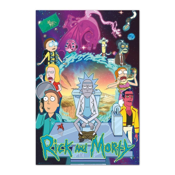 RICK & MORTY - SEASON 4 multifärg