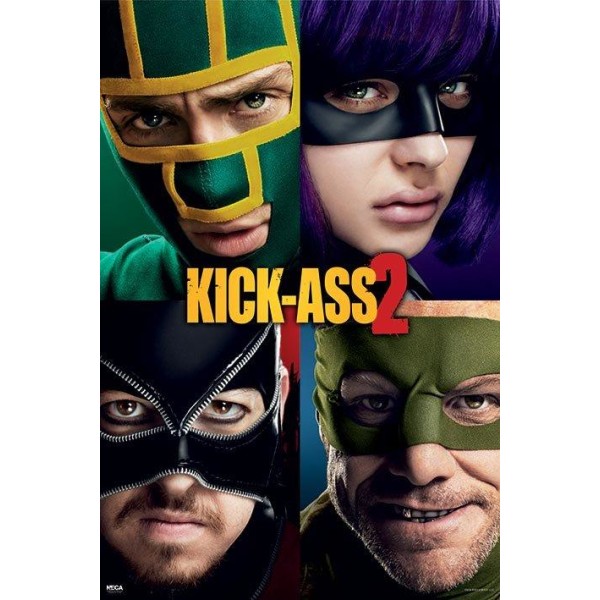 Kick Ass 2 - Panels Multicolor