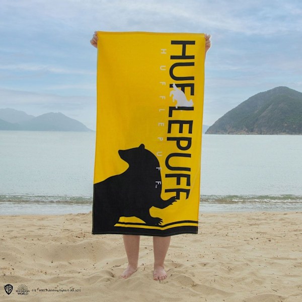 Harry Potter - Hufflepuff - Handduk MultiColor
