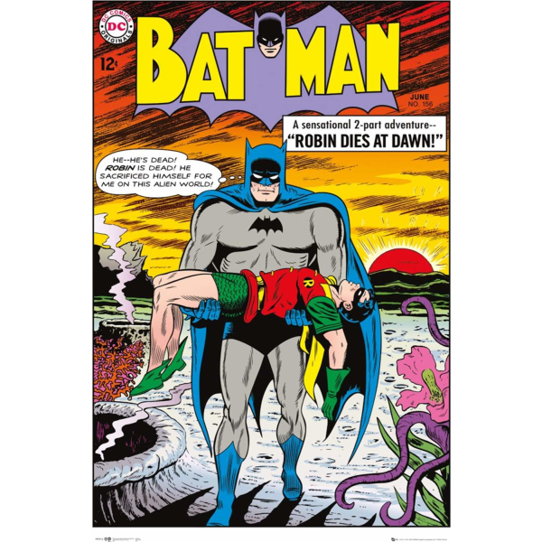Batman - Robin kuolee aamunkoitteessa Multicolor