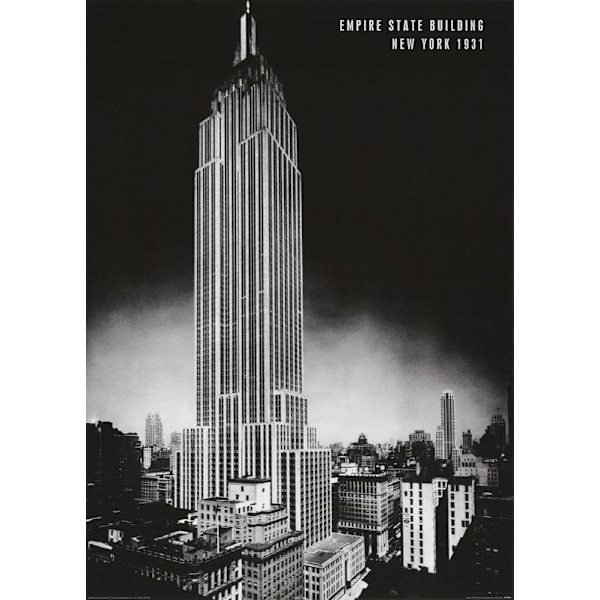 Empire State Building - New York 1931 multifärg