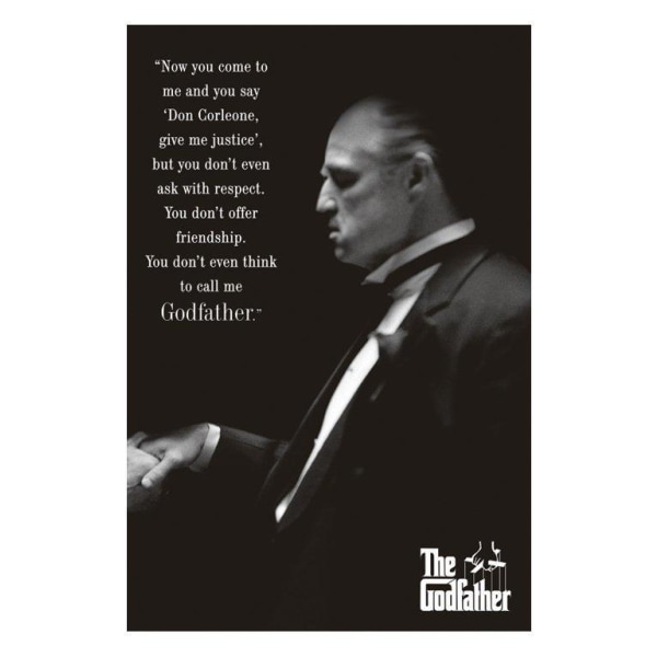 The Godfather - Text Gudfadern multifärg
