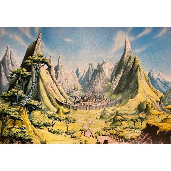 Rodney Matthews - Walled Kingdom multifärg